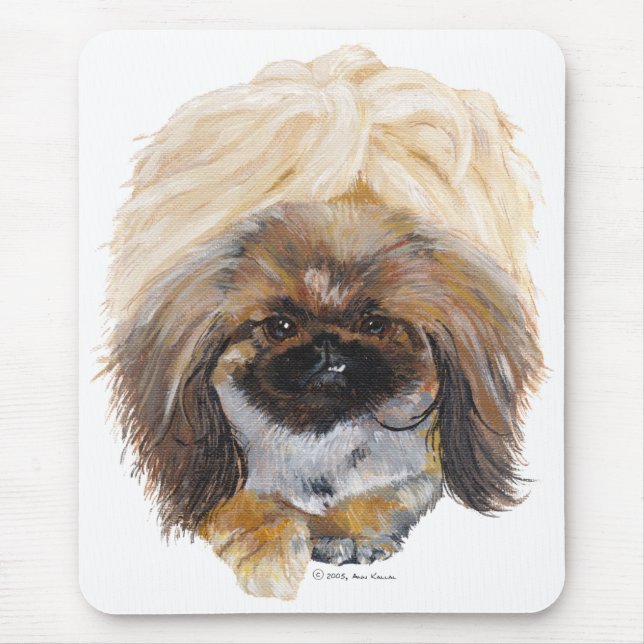 Pekingese Tuffy Mousepad (Vorne)