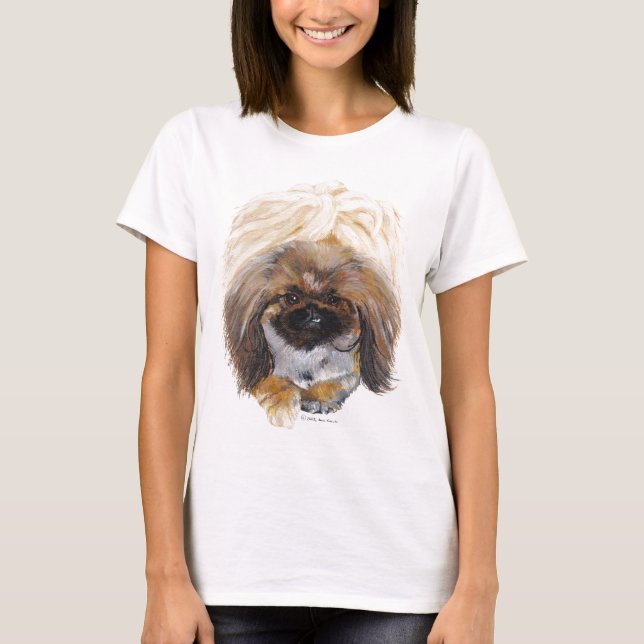 Pekingese Tuffy T-Shirt (Vorderseite)