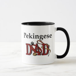 Pekingese Vater Tasse