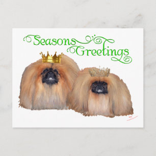 Pekingese Weihnachten