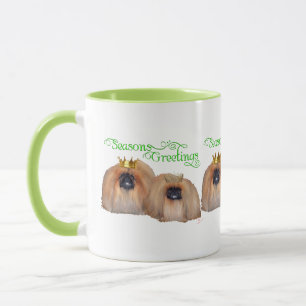 Pekingese Weihnachten Tasse