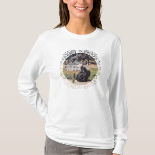 Pekingeser Hund im Park T-Shirt