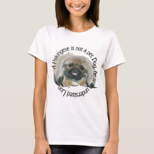 Pekingeser Weisheit - Untermaßiger Löwe ! T-Shirt