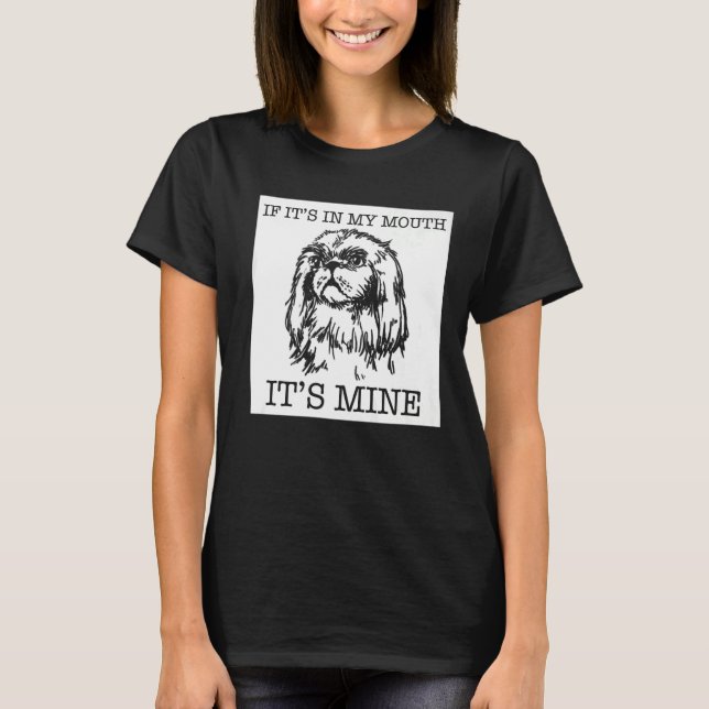 Pekingischer Hund T-Shirt (Vorderseite)