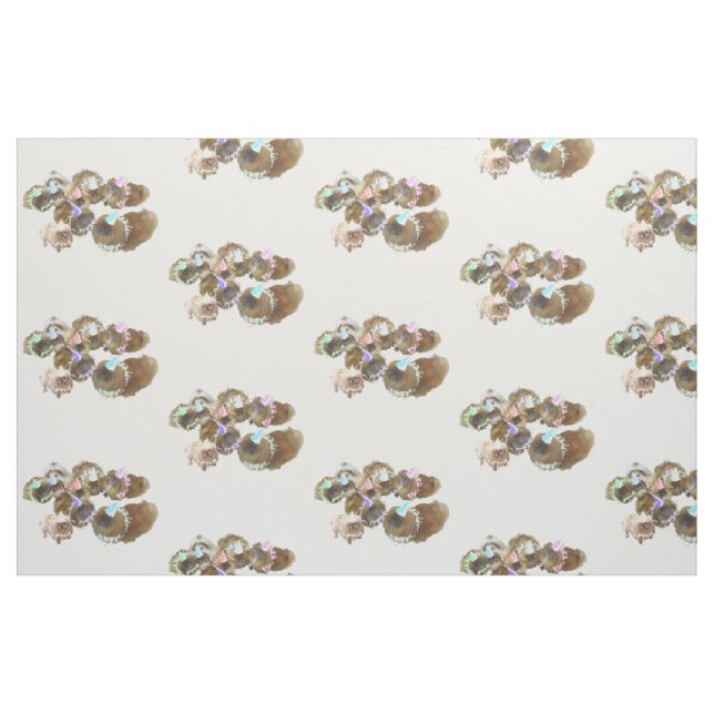 Pekingisches Party Stoff (Fat Quarter (45,7 x 55,9 cm))