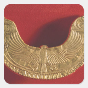 Pektoranenform falcon's Wälder Quadratischer Aufkleber