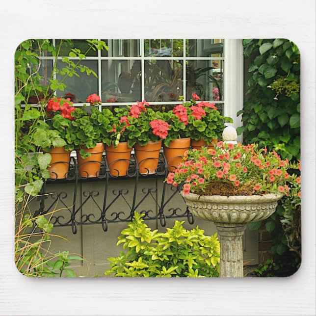 Pelargonie Mousepad (Vorne)