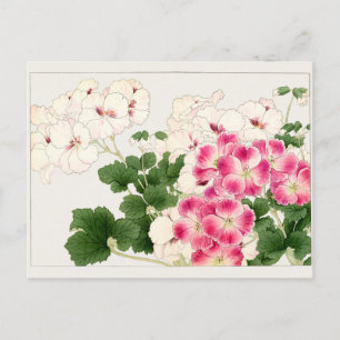 Pelargonium von Tanigami Konan Postkarte