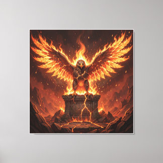 Pelasgischer Altar des flammenden Adlers V Leinwanddruck