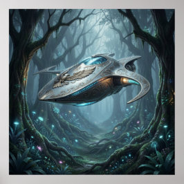Pelasgisches Erbe-Emblem Galaktischer Kreuzer Prem Poster