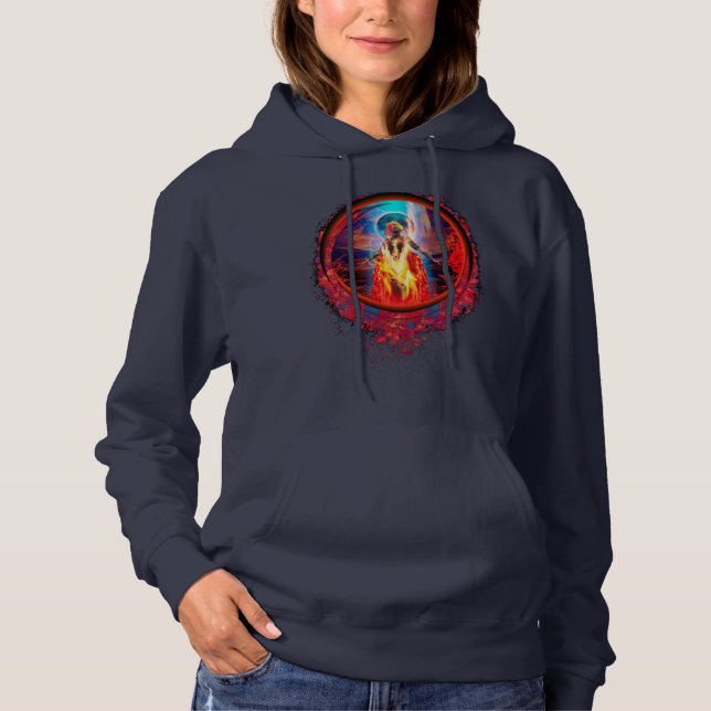 PELE Feuergöttin Hoodie (Vorderseite)