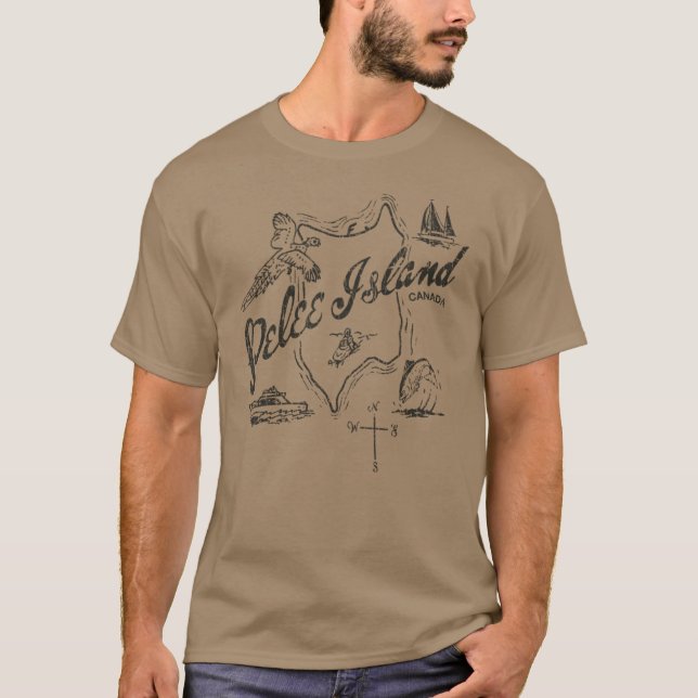 Pelee Island 1868 T-Shirt (Vorderseite)