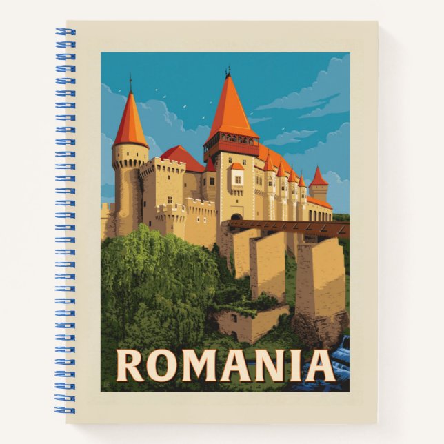 Peles Castle Rumänien Notizbuch (Vorderseite)