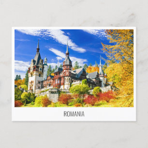 Peles Castle, Rumänien - Reise Postkarte