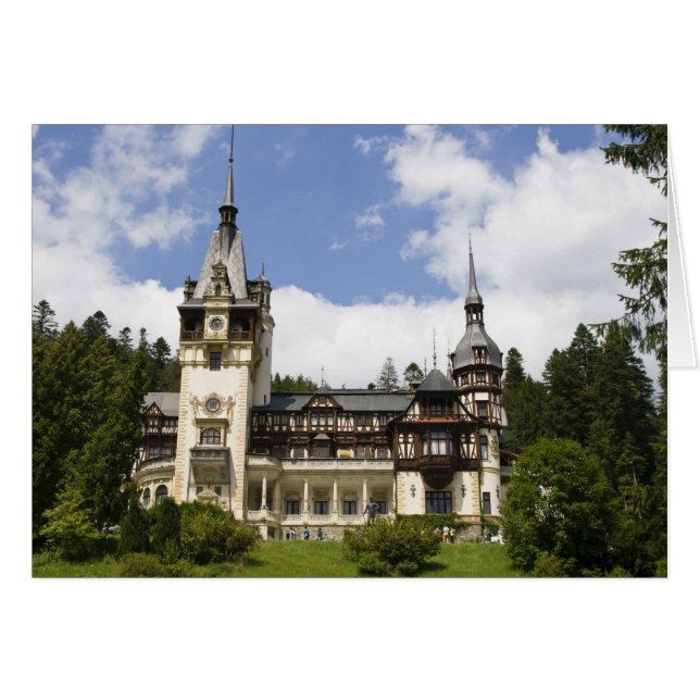 Peles Castle, Sinaia, Rumänien, (Vorderseite (Horizontal))