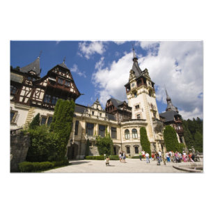 Peles Castle, Sinaia, Rumänien, 2 Fotodruck