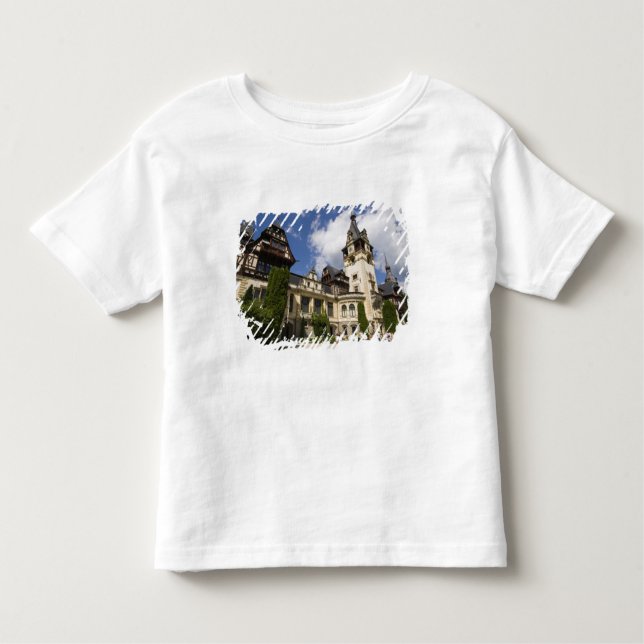 Peles Castle, Sinaia, Rumänien, 2 Kleinkind T-shirt (Vorderseite)