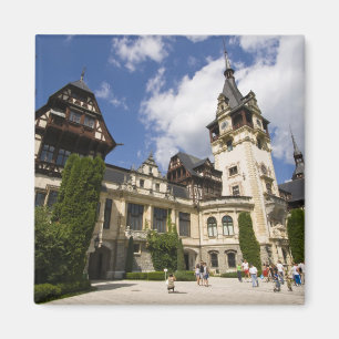 Peles Castle, Sinaia, Rumänien, 2 Magnet