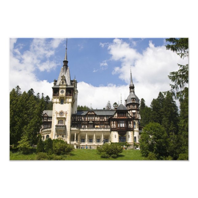 Peles Castle, Sinaia, Rumänien, Fotodruck (Vorne)