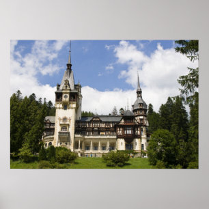 Peles Castle, Sinaia, Rumänien, Poster
