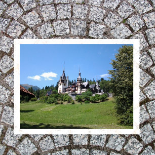 Peles Castle, Sinaia, Rumänien Postkarte