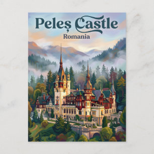 Peleș-Schloss Rumänien Postkarte