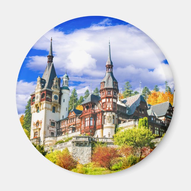 Peles Schloss Sinaia Magnet (Vorne)