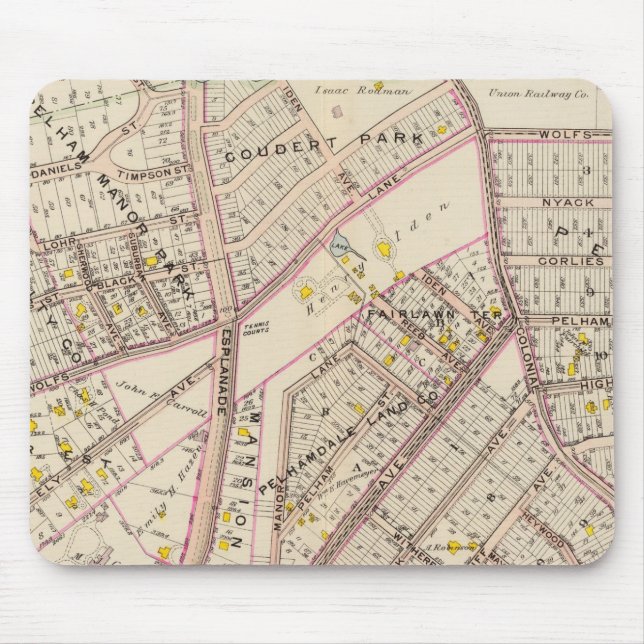 Pelham City, New York Mousepad (Vorne)