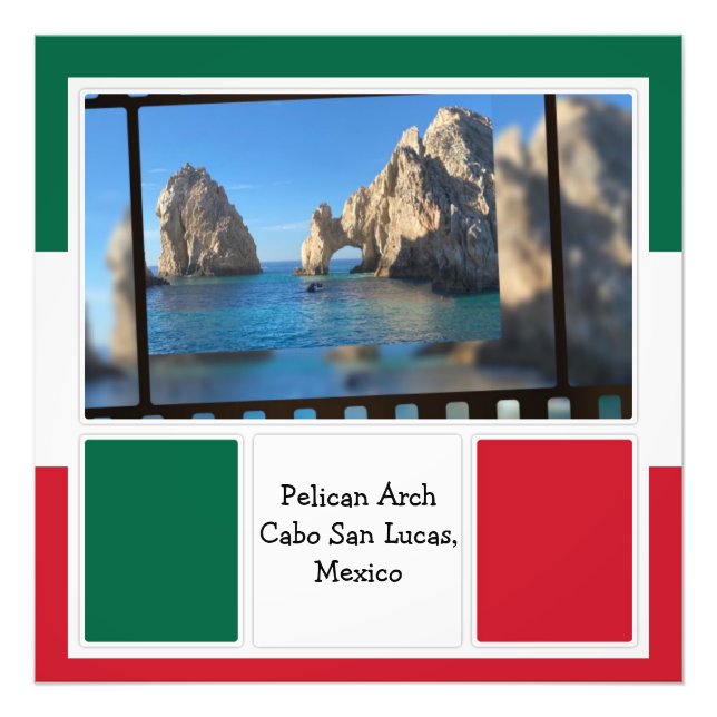 Pelican Arch, Cabo San Lucas Fotodruck (Vorne)