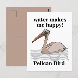 Pelican Bird Postkarte