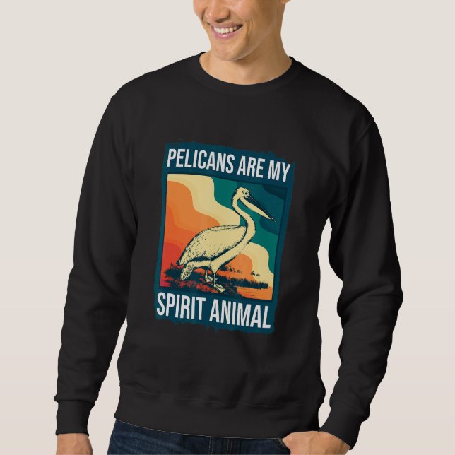 Pelican Bird Watcher Sweatshirt (Vorderseite)