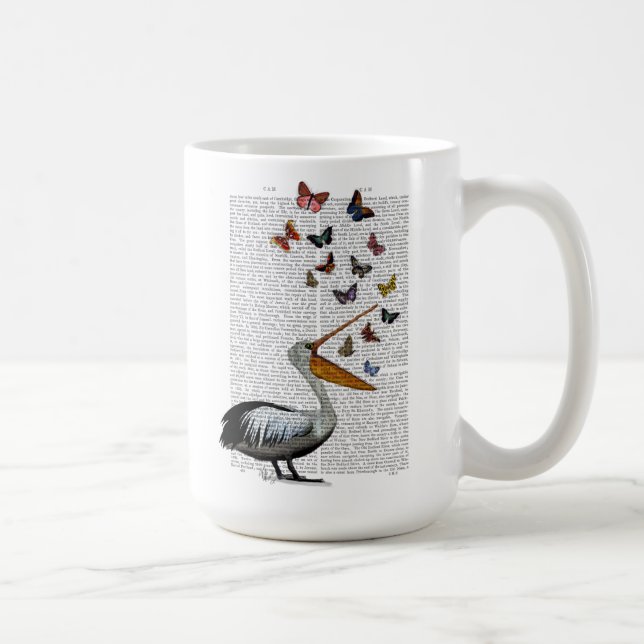 Pelican & Butterfisch Kaffeetasse (Rechts)
