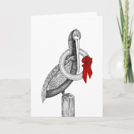 Pelican Christmas Feiertagskarte