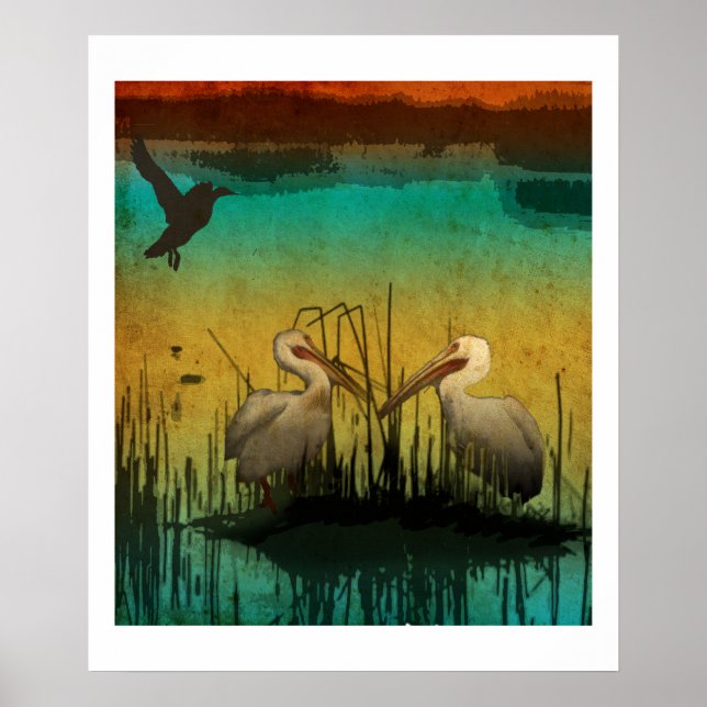 Pelican Conversation Poster (Vorne)