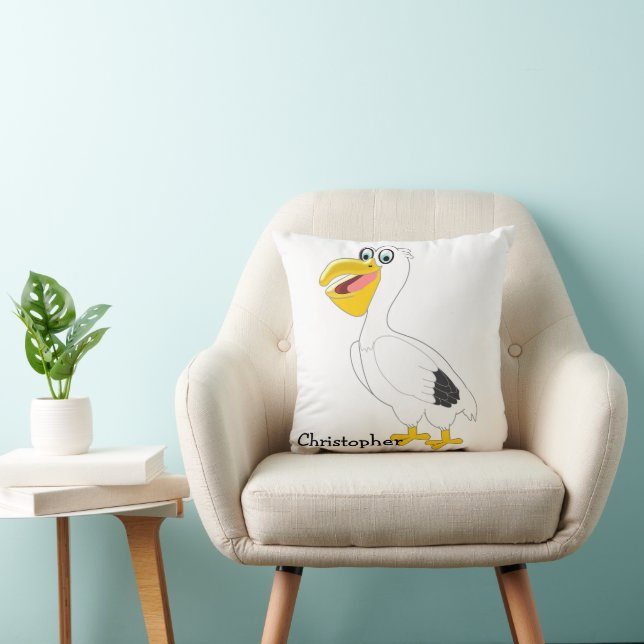 Pelican Design Personalisiert Kissen (Stuhl )