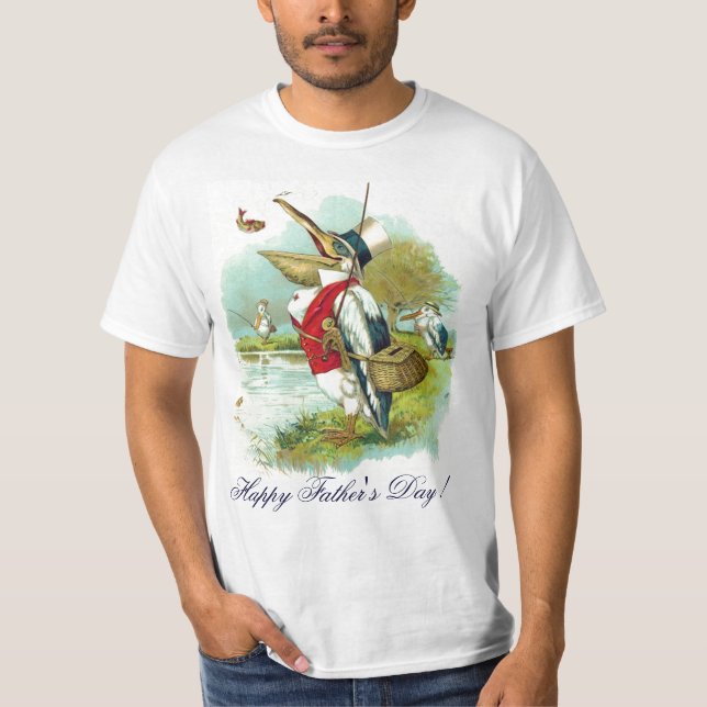 PELICAN FISCHEN / VATER'S DAY T-Shirt (Vorderseite)