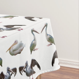 Pelican Frenzy Tablecloth (Farbe auswählen) Tischdecke