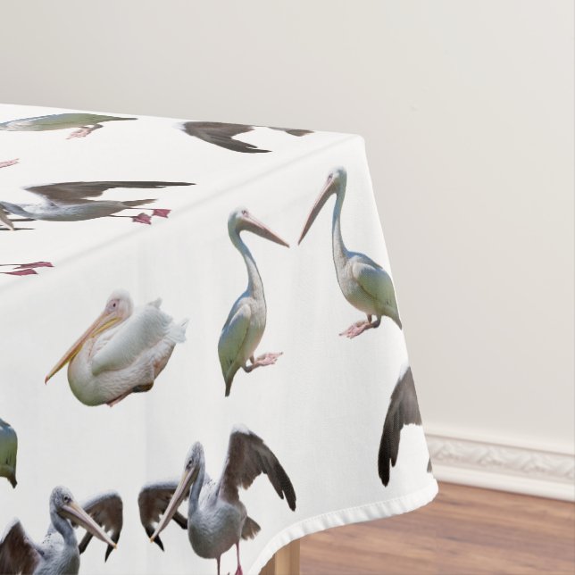 Pelican Frenzy Tablecloth (Farbe auswählen) Tischdecke (Beispiel)