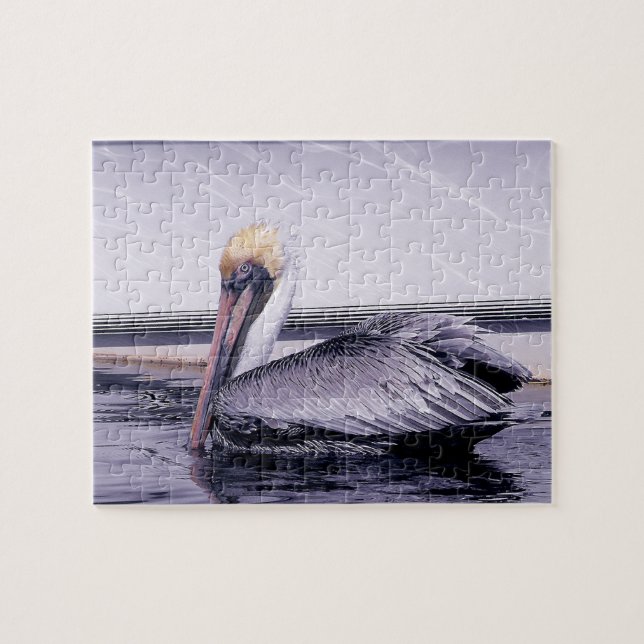 Pelican Gliding Puzzle (Horizontal)