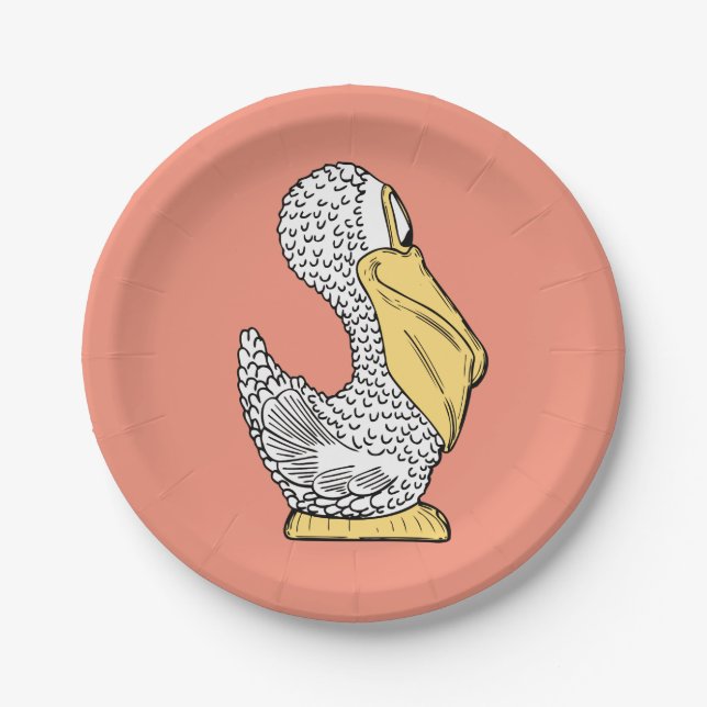 Pelican Illustration Children - Teller (Vorderseite)