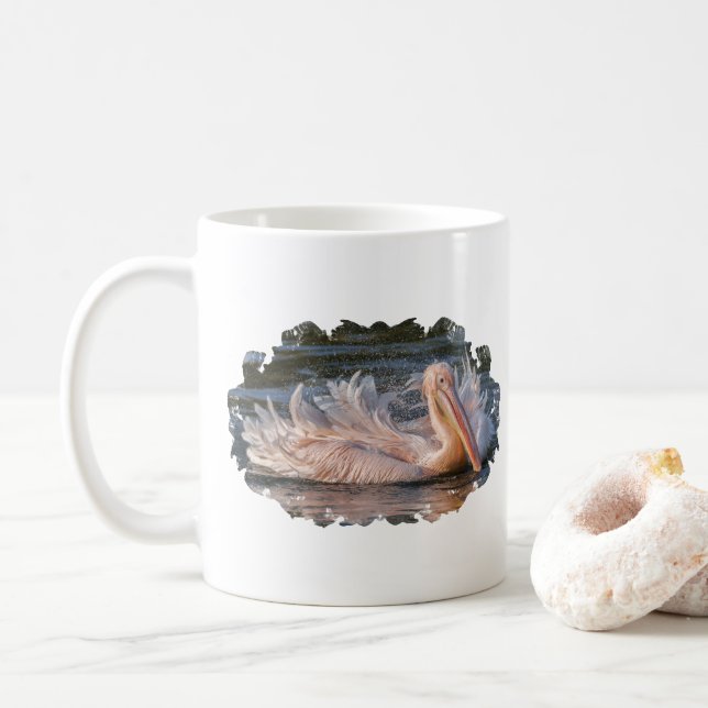 Pelican in Motion Kaffeetasse (Mit Donut)