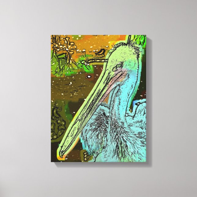 PELICAN LEINWANDDRUCK (Vorderseite)