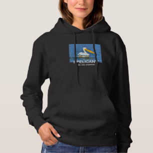 Pelican Meme Ironic Sarcastic Dark Parody Joke Dum Hoodie