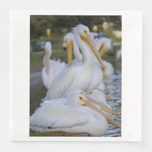 Pelican Pile Paper Napkin Serviette