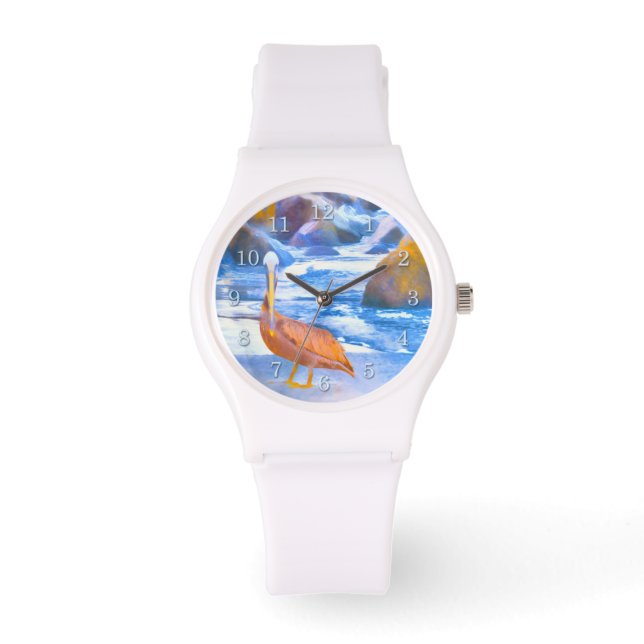 PELICAN PLAYBODEN CORONADO BEACH CA ARMBANDUHR (Vorderseite)