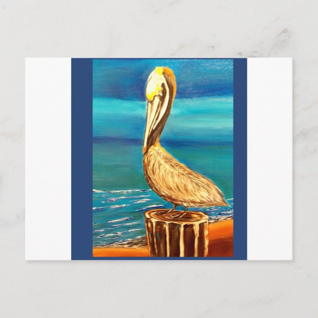 PELICAN POSTKARTE (Vorderseite)