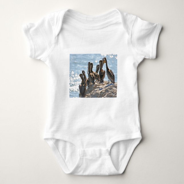 Pelican Rock Baby Strampler (Vorderseite)
