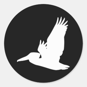 Pelican Runder Aufkleber