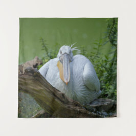 Pelican Serenity Ein faszinierender Blick Wandteppich