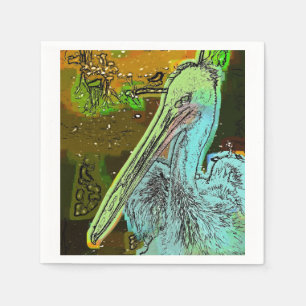 PELICAN SERVIETTE